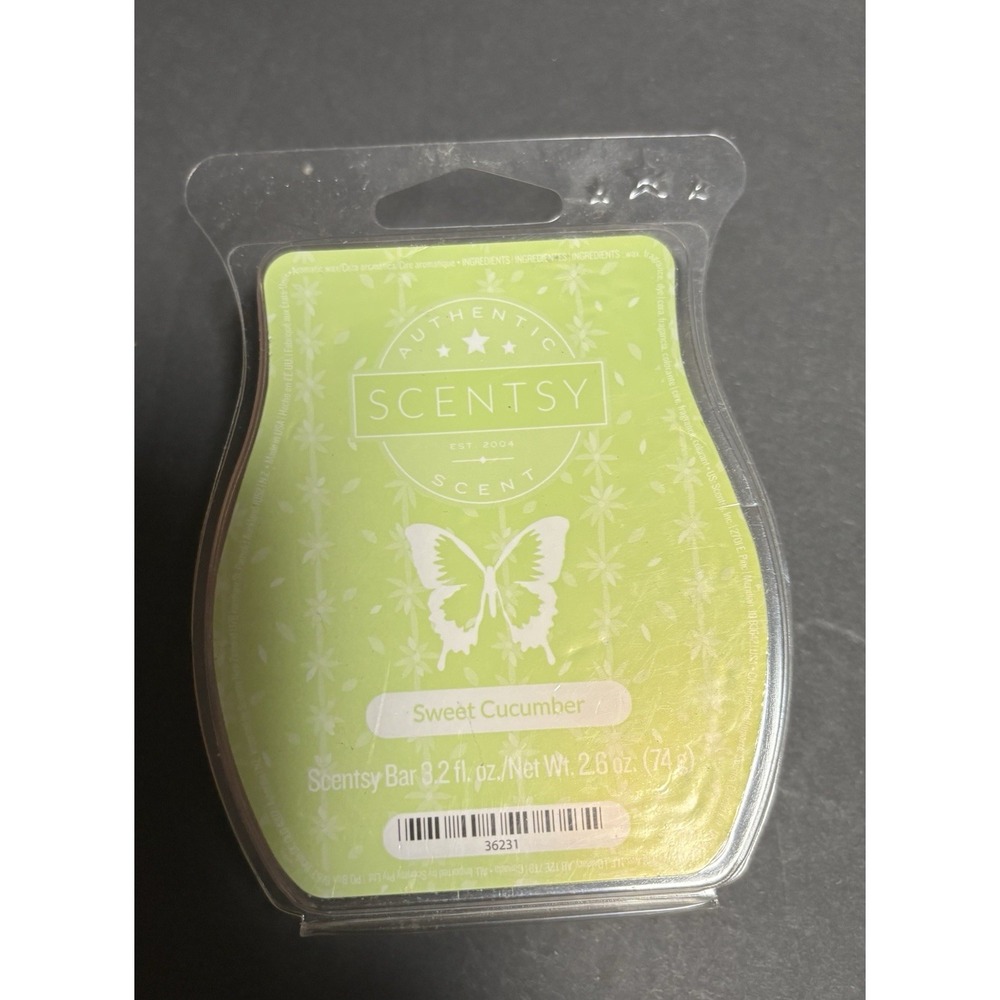 Scentsy Sweet Cucumber Bar Wax Melt‎ 3.2 oz 46199